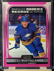2021-22 O-Pee-Chee Platinum Marquee Rookies Matte Pink #219 Arttu Ruotsalainen
